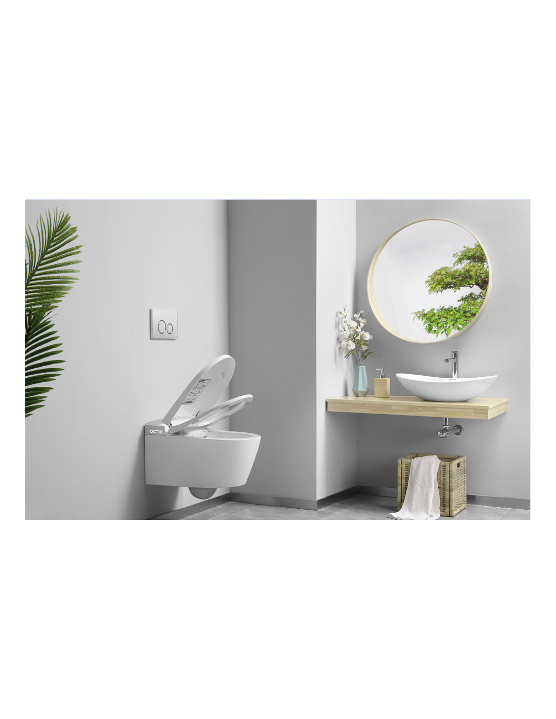 wc suspendu