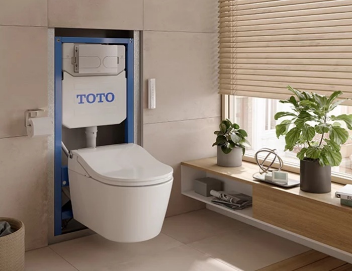 Toilette bidet toto